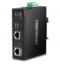 Trendnet adaptador e inyector de PoE Gigabit Ethernet Negro
