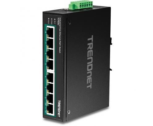 Trendnet switch Fast Ethernet (10/100) EnergÍ­a sobre Ethernet (PoE) Negro