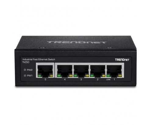 Trendnet switch Fast Ethernet (10/100) Negro