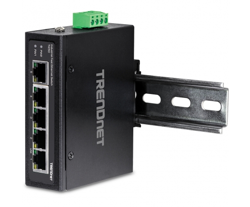 Trendnet switch Fast Ethernet (10/100) Negro