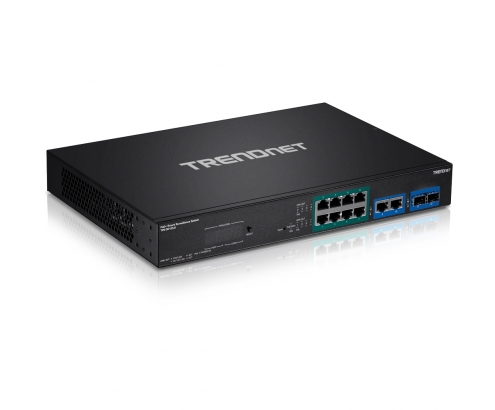 Trendnet switch Gestionado Gigabit 10/100/1000 EnergÍ­a sobre Ethernet PoE 1U Negro