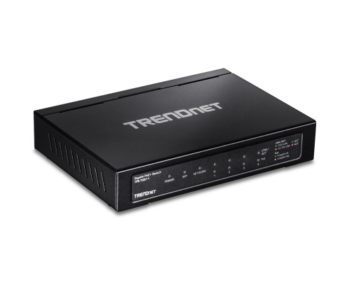 Trendnet switch Gigabit Ethernet (10/100/1000) EnergÍ­a sobre Ethernet (PoE) Negro