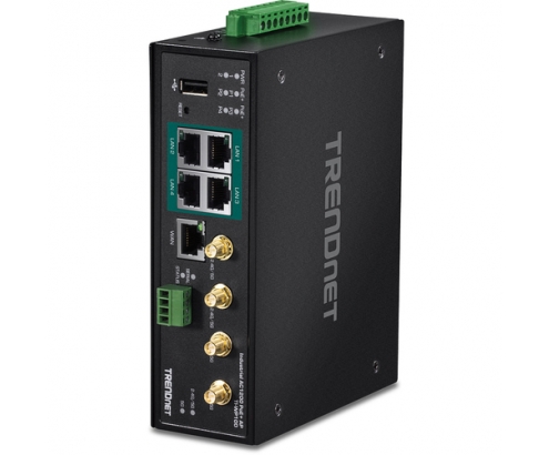Trendnet TI-WP100 router inalámbrico Gigabit Ethernet Doble banda (2,4 GHz / 5 GHz) Negro