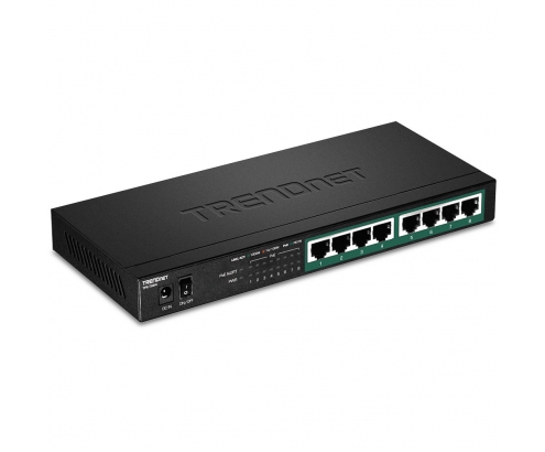 Trendnet TPE-TG84 switch No administrado Gigabit Ethernet (10/100/1000) EnergÍ­a sobre Ethernet (PoE) Negro