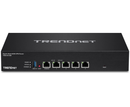 Trendnet TWG-431BR router Negro