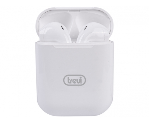 Trevi 0122201 auricular y casco Auriculares Inalámbrico Dentro de oÍ­do Llamadas/Música Bluetooth Blanco