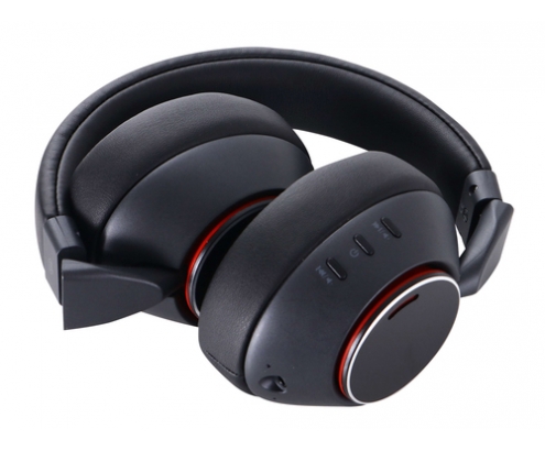 Trevi DJ 12E90 ANC Auriculares Inalámbrico y alámbrico Diadema Llamadas/Música USB Tipo C Bluetooth Negro