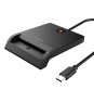 Trust 26253 lector de tarjeta inteligente Interior USB 2.0 Negro
