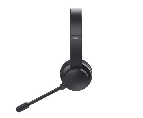 Trust Ayda Auriculares Inalámbrico y alámbrico Diadema Llamadas/Música USB Tipo C Bluetooth Negro