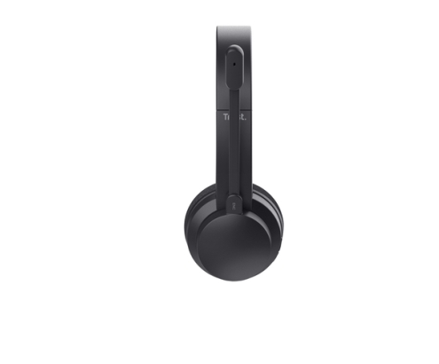 Trust Ayda Auriculares Inalámbrico y alámbrico Diadema Llamadas/Música USB Tipo C Bluetooth Negro
