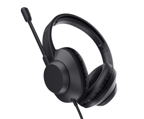 Trust Ayda Max Auriculares Alámbrico Diadema Oficina/Centro de llamadas Negro