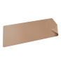 Trust Benya XXL protector de escritorio Cloruro de polivinilo (PVC) Beige