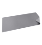 Trust Benya XXL protector de escritorio Cloruro de polivinilo (PVC) Gris