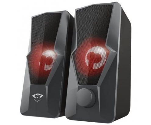 Trust Gaming GXT 610 altavoces 20w drivers 60mm efecto de iluminación al ritmo de la música alimentación USB negro 23737