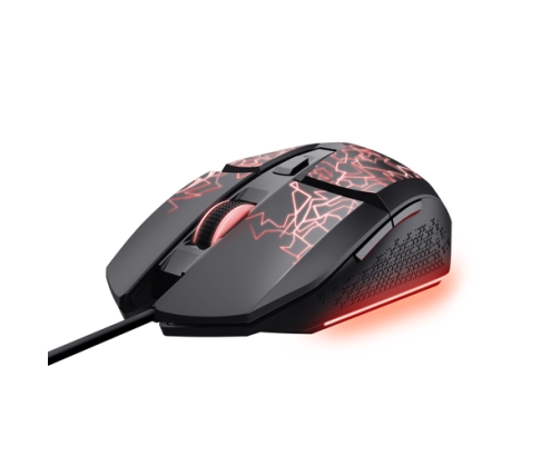 Trust GXT 113 Felox ratón Juego mano derecha USB tipo A Óptico 6400 DPI