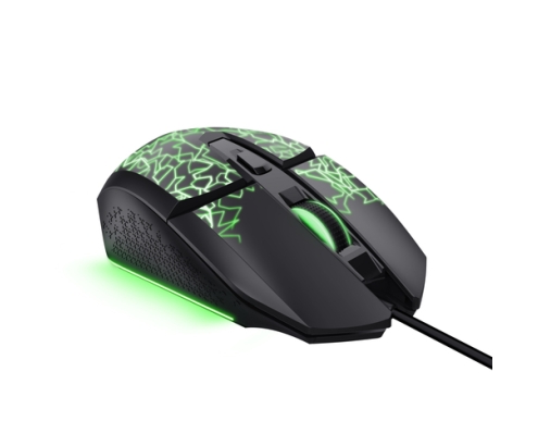 Trust GXT 113 Felox ratón Juego mano derecha USB tipo A Óptico 6400 DPI