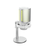 Trust GXT 238W Auron Gris, Blanco Micrófono para crear podcasts