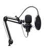 Trust GXT 270 Emita II+ Negro Micrófono para crear podcasts