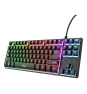 Trust GXT 833 Thado TKL teclado Juego USB QWERTY Español Negro