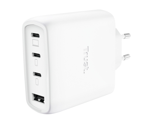 Trust Maxo 65W Universal Blanco Corriente alterna Carga rápida Interior