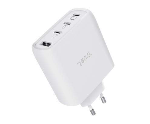 Trust Maxo 65W Universal Blanco Corriente alterna Carga rápida Interior