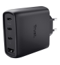 Trust Maxo 65W Universal Negro Corriente alterna Carga rápida Interior