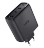 Trust Maxo 65W Universal Negro Corriente alterna Carga rápida Interior