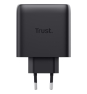 Trust Maxo 65W Universal Negro Corriente alterna Carga rápida Interior