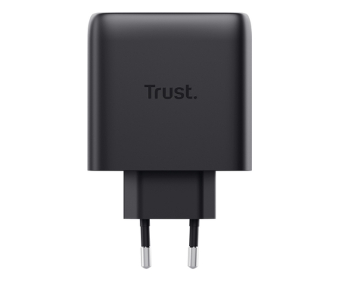 Trust Maxo 65W Universal Negro Corriente alterna Carga rápida Interior