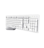 Trust Ody II Wireless teclado Ratón incluido Hogar / Oficina RF inalámbrico QWERTY Español Blanco