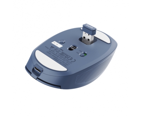 Trust Ozaa ratón mano derecha RF Wireless + Bluetooth Í“ptico 3200 DPI