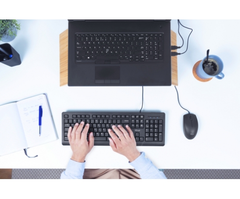 Trust Primo teclado USB Portugués Negro