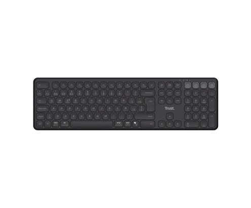 Trust Teclado inalámbrico multidispositivo Vaiya Negro