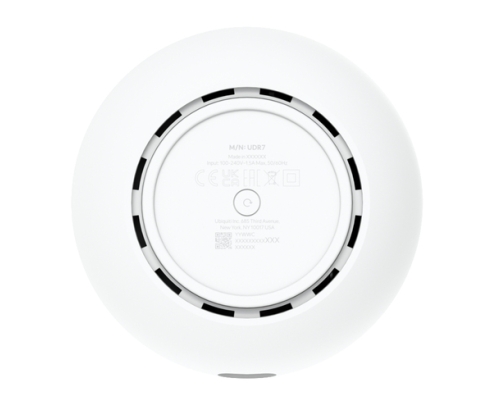 Ubiquiti Dream 7 router inalámbrico 2.5 Gigabit Ethernet Tribanda (2.4 GHz / 5 GHz / 6 GHz) Blanco