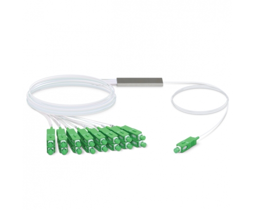 Ubiquiti Networks cable de fibra optica 4,06 m SC/APC Blanco