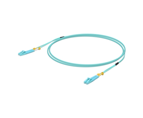 Ubiquiti Networks UniFi ODN 3 m cable de fibra optica LC OM3 Color aguamarina