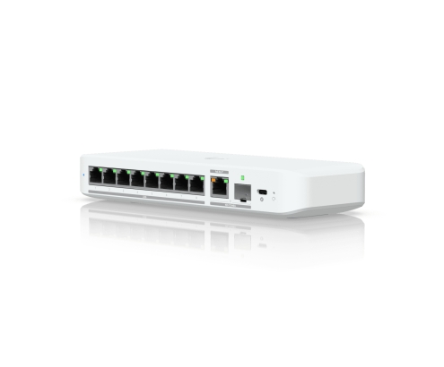 Ubiquiti UniFi Flex 2.5G Gestionado L2 2.5G Ethernet (100/1000/2500) Energía sobre Ethernet (PoE) Montaje en pared/escritorio Blanco