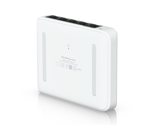 Ubiquiti UniFi Flex Mini 2.5G Gestionado 2.5G Ethernet (100/1000/2500) Energía sobre Ethernet (PoE) Escritorio Blanco