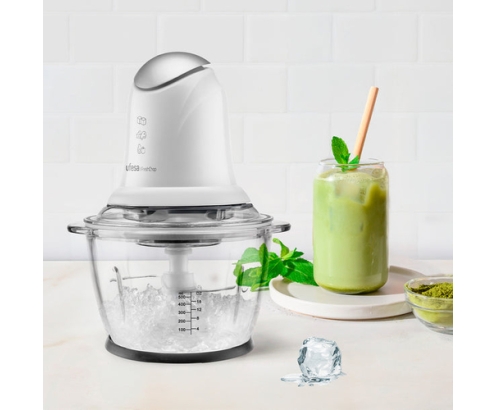 Ufesa 70506138 picadora eléctrica de alimentos 1,2 L 500 W Transparente, Blanco