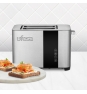 Ufesa 71305542 tostadora 7 2 rebanada(s) 850 W Negro, Acero inoxidable
