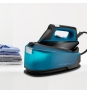 Ufesa 80205969 estación plancha al vapor 2400 W 1,2 L Suela de cerámica Negro, Azul