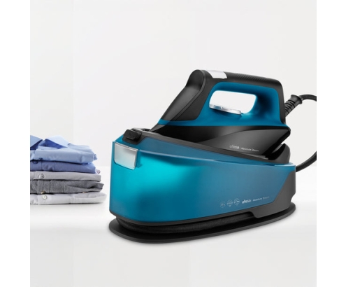 Ufesa 80205969 estación plancha al vapor 2400 W 1,2 L Suela de cerámica Negro, Azul