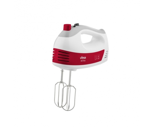 Ufesa BV4650 ACTIVA Batidora de mano 400 W Rojo, Blanco