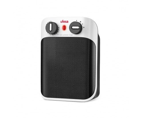 Ufesa CC1800IP calefactor eléctrico Interior Negro, Blanco 1800 W Ventilador eléctrico