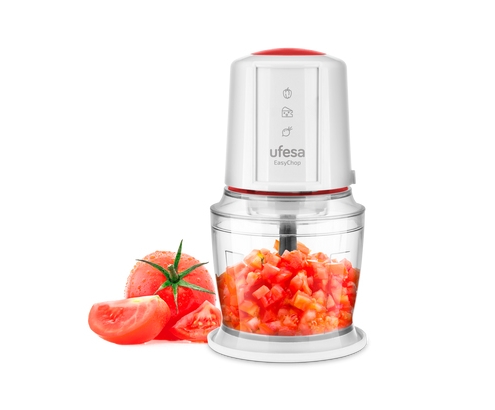 Ufesa Easy Chop picadora eléctrica de alimentos 0,8 L Blanco