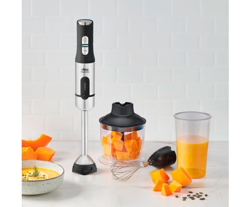 Ufesa Eclipse Max 0,8 L Batidora de vaso portátil 1500 W Negro, Acero inoxidable