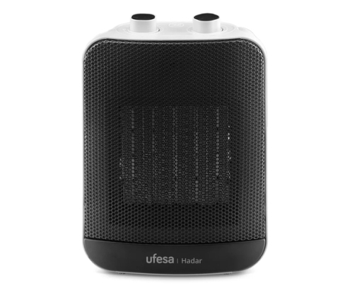 Ufesa Hadar Interior Negro, Blanco 2000 W Ventilador eléctrico