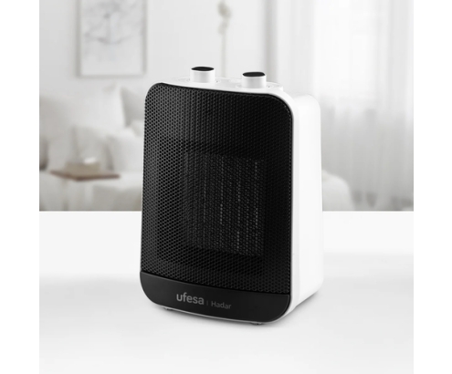 Ufesa Hadar Interior Negro, Blanco 2000 W Ventilador eléctrico
