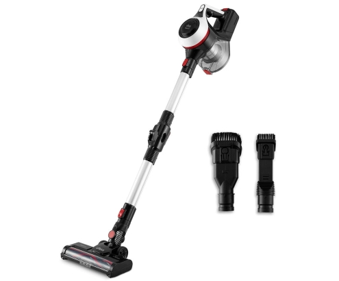 Ufesa Inspire U3 Digital Aspiradora escoba 2 en 1 Corriente alterna Secar Sin bolsa 0,8 L 130 W Negro, Rojo, Blanco 2 Ah