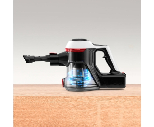 Ufesa Inspire U3 Digital Aspiradora escoba 2 en 1 Corriente alterna Secar Sin bolsa 0,8 L 130 W Negro, Rojo, Blanco 2 Ah
